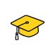 Mortarboard icon